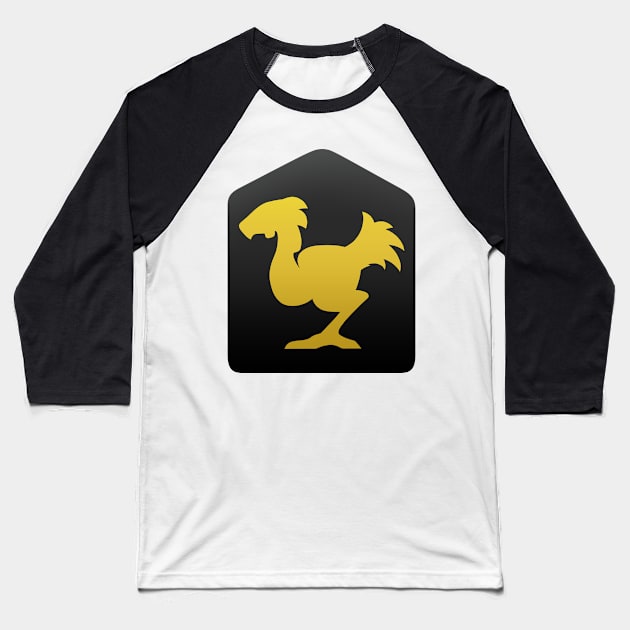 Mounted Buff Icon [FFXIV] Baseball T-Shirt by BanannaWaffles